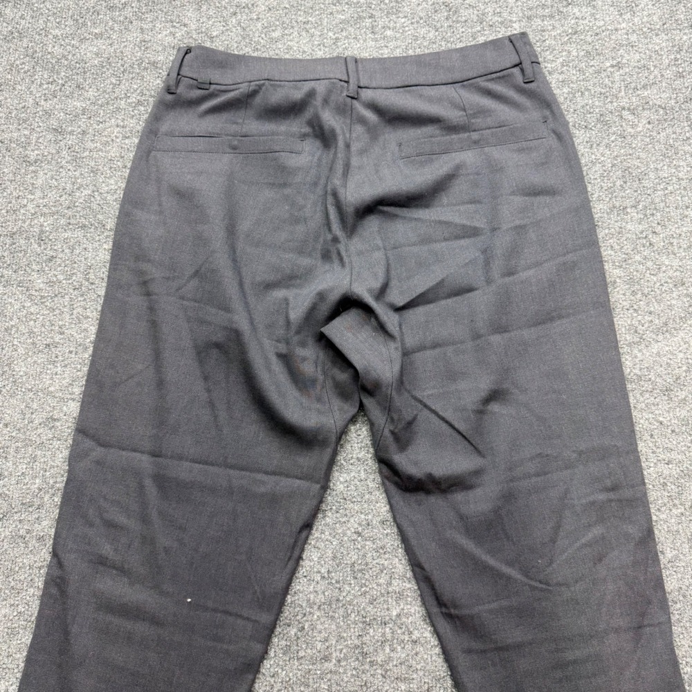 Lululemon Commission Pant Slim Wool Charcoal Grey 31 Mens Chino Dress Trousers - Picture 7 of 8